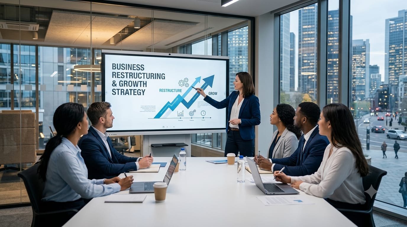 Grow & Restructure — Karthick Vijayakumar & Associates